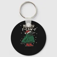 Merry F-Caw-F Keychain