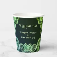 Elegant Lace" Wedding Invitation Collection  Paper Cups