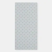 Seamless Seashell Pattern Magnetic Notepad