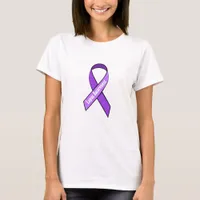 Lupus Purple Awareness Ribbon Shirt