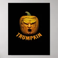 Trumpkin – Funny Donald Pumpkin Halloween Classic Poster