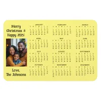 Personalized Mini Calendar | Family Photo Magnet