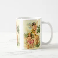 Adorable St. Patrick's Vintage Fairies Coffee Mug