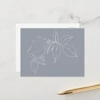 Floral Doodle  Postcard