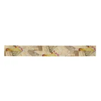Vintage Piano  Sheet Music Musical Notes Ribbon