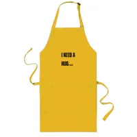 I Need a Hug Huge Tattoo Playful Word Twist Long Apron