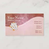 Earthy Curves Business Card