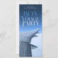 Bon Voyage We're Going Overseas Party Invitation