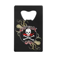 Captain Dad - Embraced by the Deep  Credit Card Bottle Opener