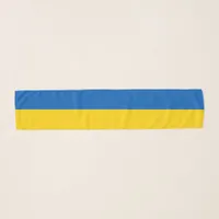 Ukraine Flag Blue Yellow Ukrainian Support Scarf