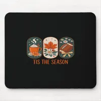 Tis The Season Football Game Day, Fall Autumn Mouse Pad