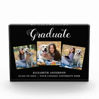 Modern Graduate 3 Picture Collage  Photo Block