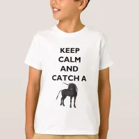 Keep Calm and Catch Unicorn Kids' Hanes T-Shirt