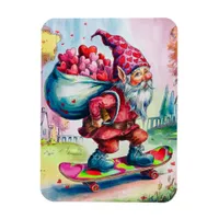 Valentine Gnome Happy Valentines Magnet