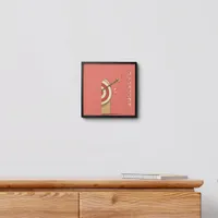 Cartoon Bullseye Arrow on Target Peel And Stick Photo Tile
