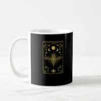 Cottagecore Aesthetic Mushroom Moth Goblincore Aca Coffee Mug