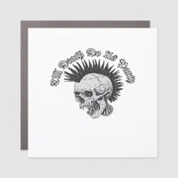 Party Till Death Do Us Party Halloween Car Magnet