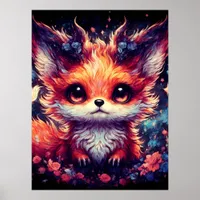 Foxy Little Devil Poster