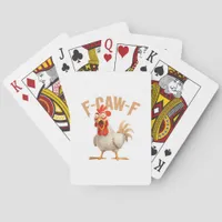 F-Caw-F Classic Aesthetic Style Poker Cards