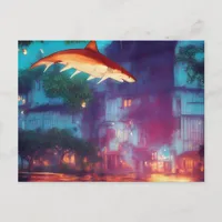 It Rained Sharks Postcard
