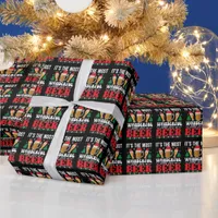 It's The Most Wonderful Time For A Beer Christmas Wrapping Paper