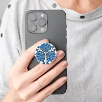 Elegant Blue and White Oriental  PopSocket