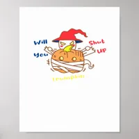 Trumpkin Halloween Election Debate And Joe Biden Poster