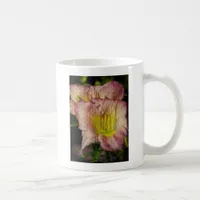 Grunged Up Look Daylily Coffee Mug