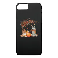 It’s Fall Y’all Dog Autumn Aesthetic Style iPhone 8/7 Case
