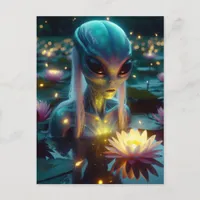 Alien Ophelia Postcard