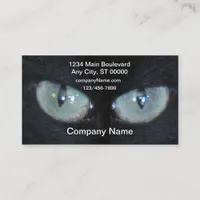 Bus. Card - Cat Eyes