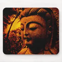 buddha-orange mousepad