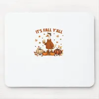 It’s Fall Y’all, Halloween Goose, Silly Goose, Aut Mouse Pad