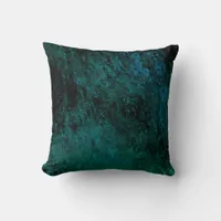 Abstract Name Throw Pillow