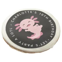 Let's Party A Lotl • Axolotl Birthday Party Sugar Cookie