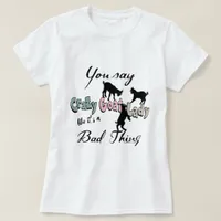 FUNNY GOAT | Crazy Goat Lady Southwest Colors T-Shirt