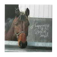 Happiness Horse Tile