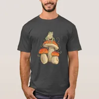 Frog on Mushroom T-Shirt