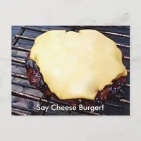 Grilled Cheese Burger Card
