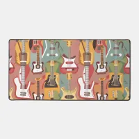 Harmonious world of music  desk mat