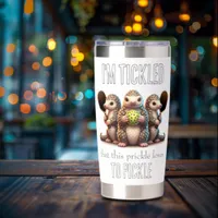 I'm Tickled that This Prickle Loves to Pickle Insulated Tumbler