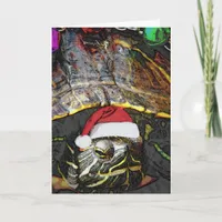 Christmas Turtle Holiday Card