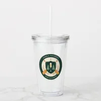 Customizable Camp Bachelorette Weekend Acrylic Tumbler