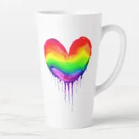 Melting Heart | Love is Love LGBTQIA+ Latte Mug