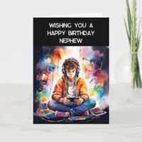 Wishing You a Happy Birthday Nephew | Gamer Card