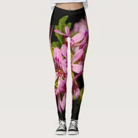 Elegant Citronella Flowers Leggings