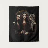 Triple Moon Goddess Tapestry
