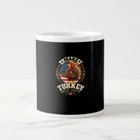 Make Turkey Great Again Funny Thanksgiving Trumpki Giant Coffee Mug