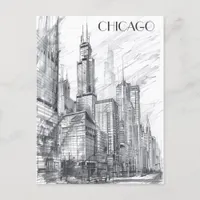 Chicago Travel Postcard