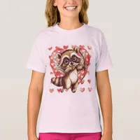 Cupid Raccoon T-Shirt